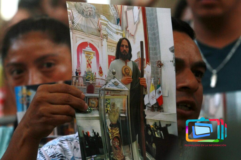 Reliquias San Judas Tadeo En Xalapa/ Foto: Luis Barradas