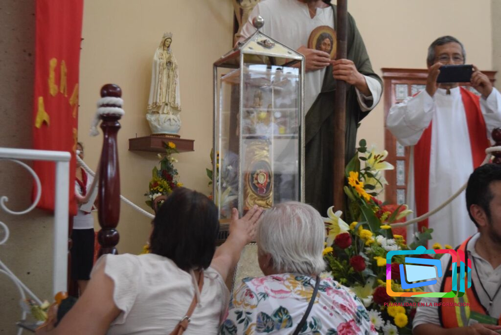 Reliquias San Judas Tadeo En Xalapa/ Foto: Luis Barradas